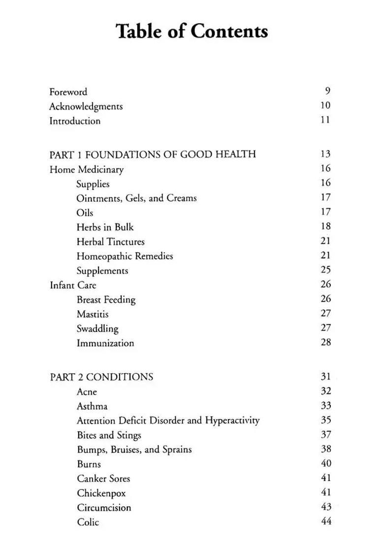 Natural Healthcare at Home (Doctor Mums Quick Reference Guide) - Indya