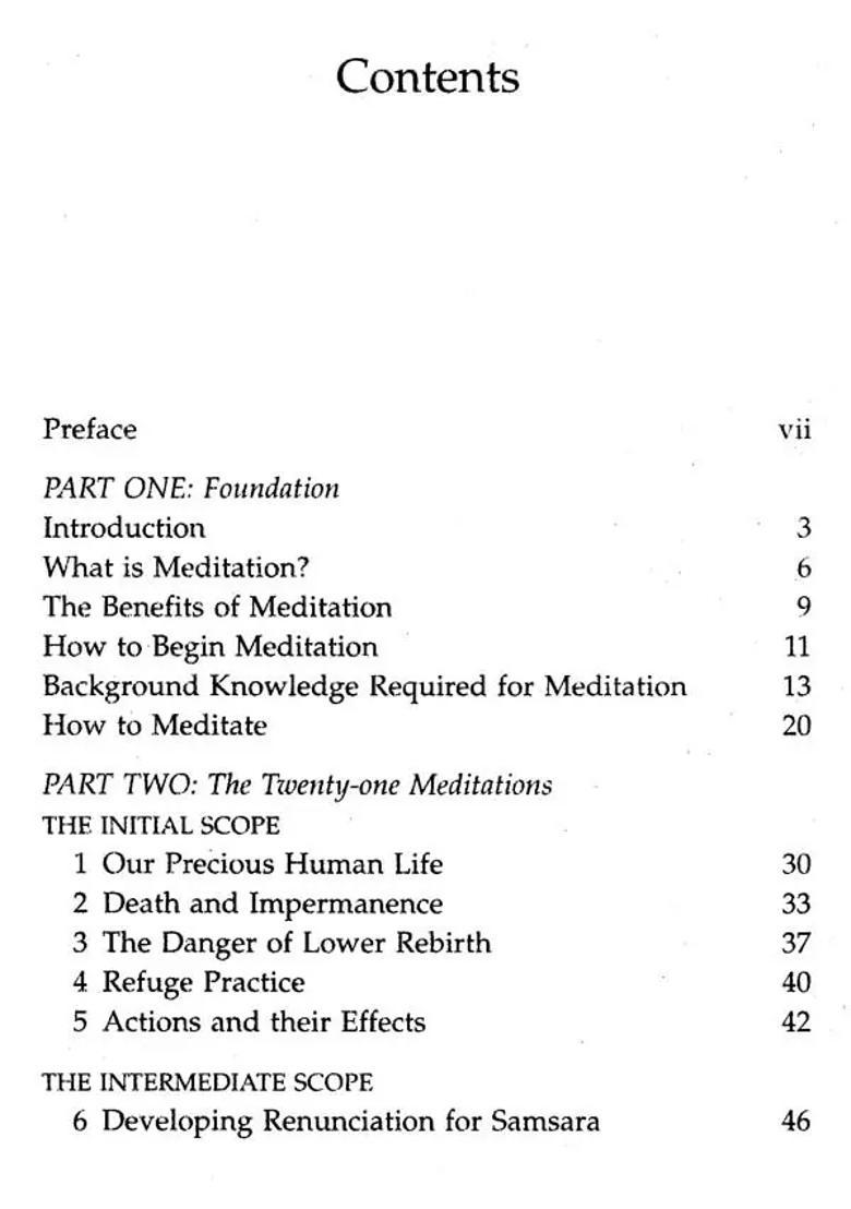 The Meditation Handbook Meditation To Make Our Life Happy And Meaningful - Indya