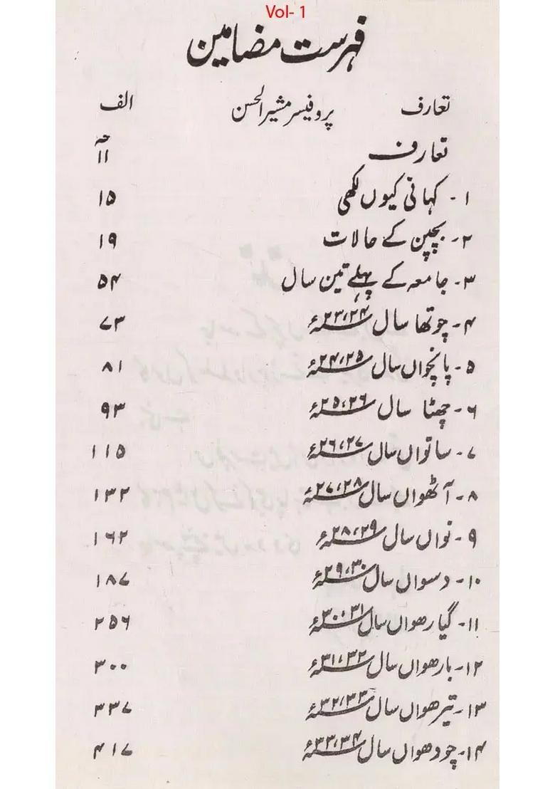 Ek Muallim Ki Zindagi In Urdu Set Of Volumes - Indya