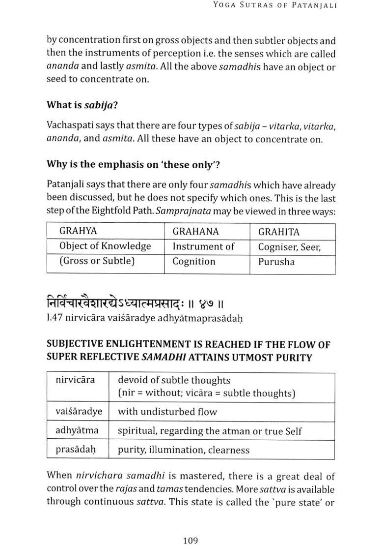 Yoga Sutras Of Patanjali - Indya