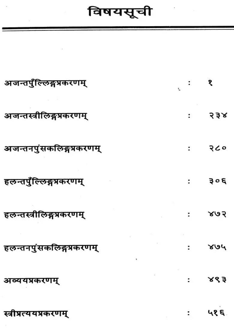 Laghu Shabdendu Shekhar An Old Book - Indya