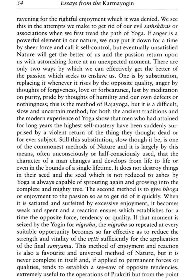 Essays In Philosophy And Yoga - Indya