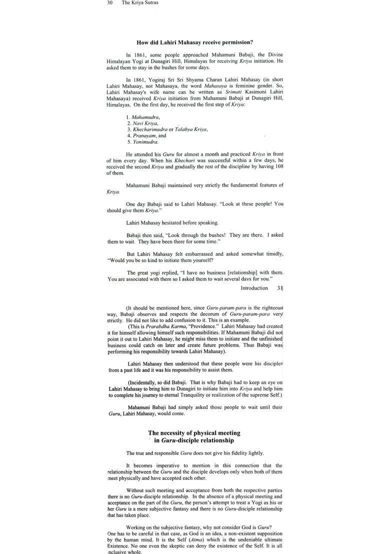 The Kriya Sutras In Eleven International Language - Indya