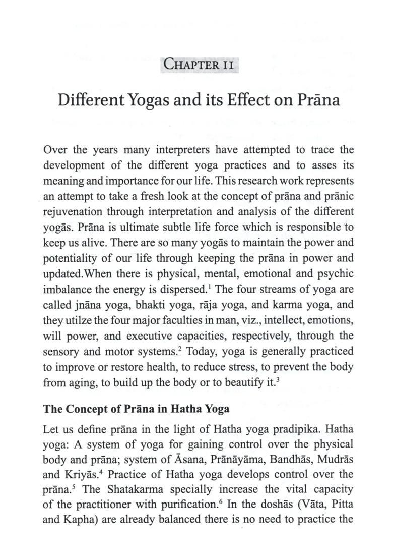 Pranic Transformation Through Yoga - Indya
