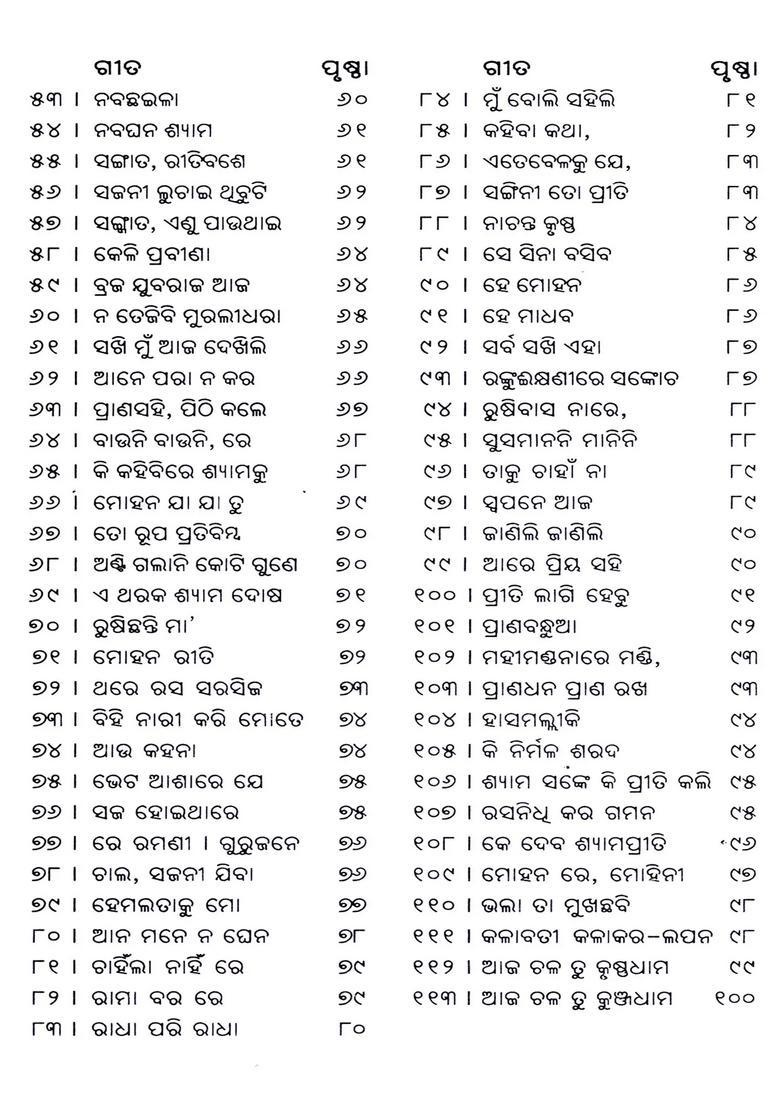 Sangeet Sagar Oriya - Indya