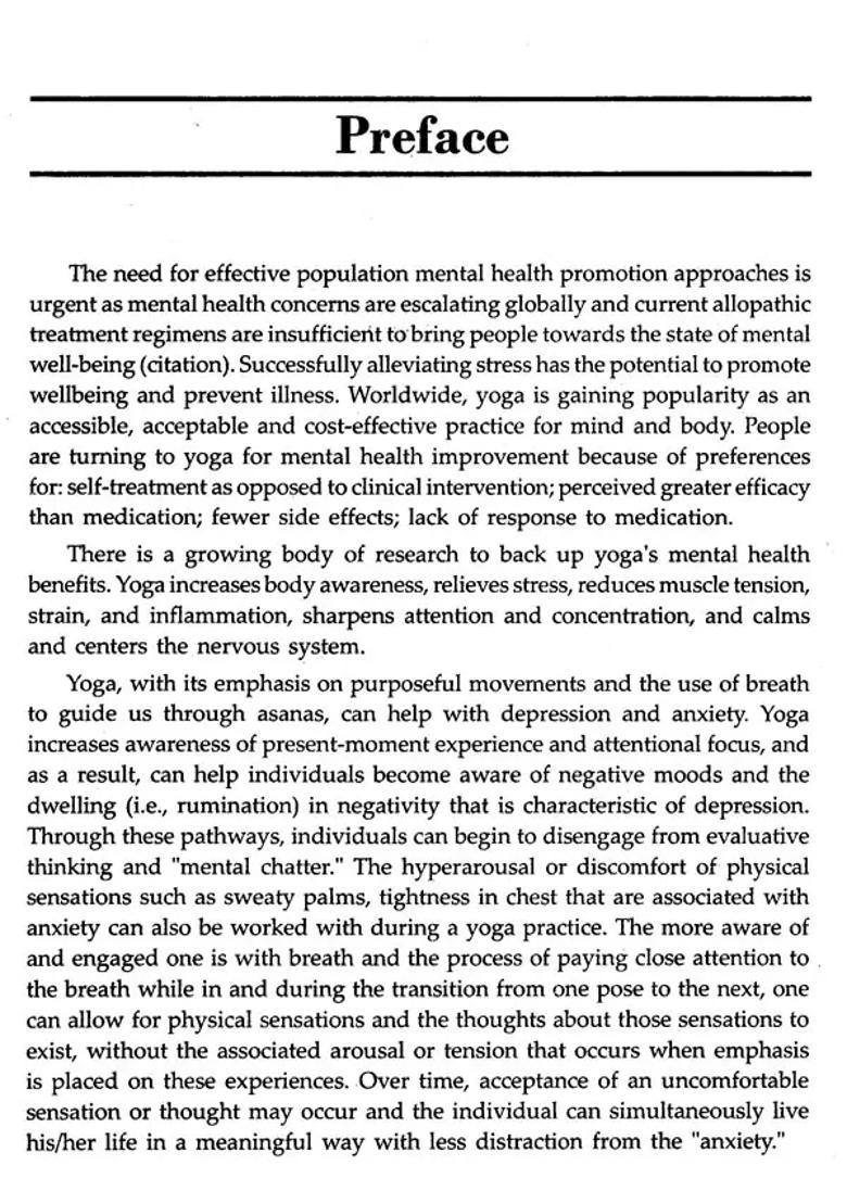 Mental Health And Yoga - Indya