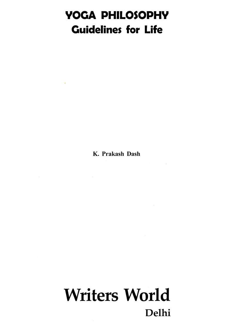 Yoga Philosophy Guidelines For Life - Indya