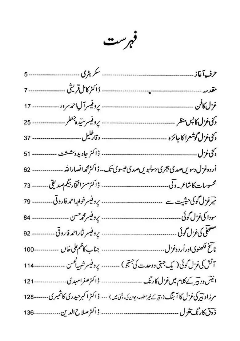 Urdu Ghazal Urdu - Indya