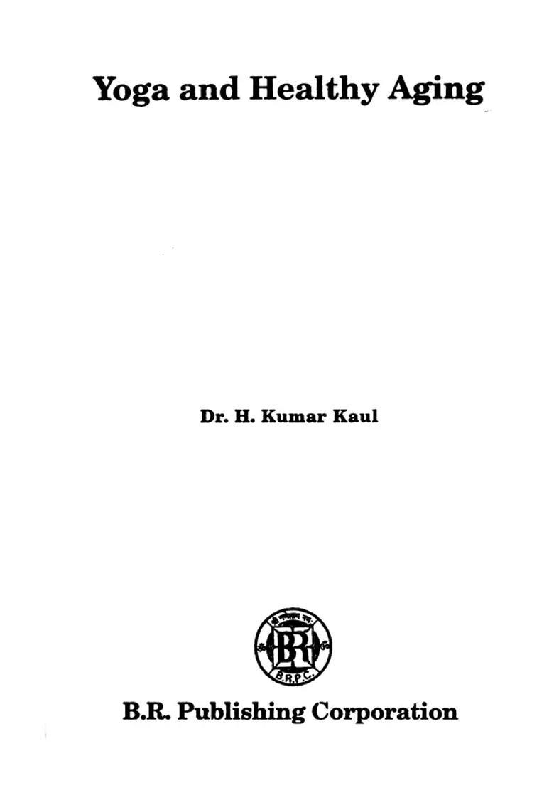 Yoga And Healthy Aging - Indya