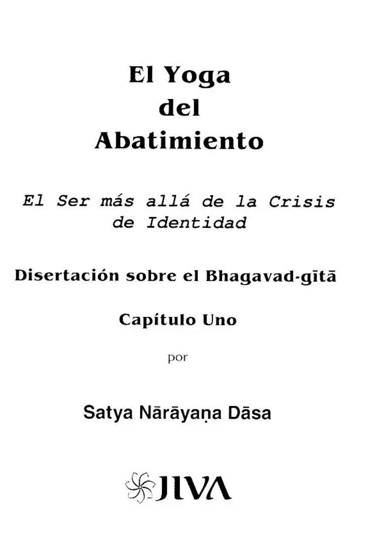 Ei Yoga Del Abatimiento Spanish - Indya