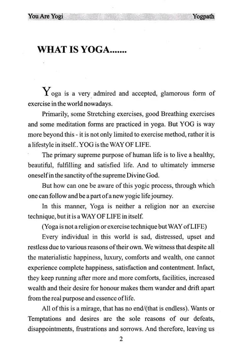 You Are Yogi - Indya