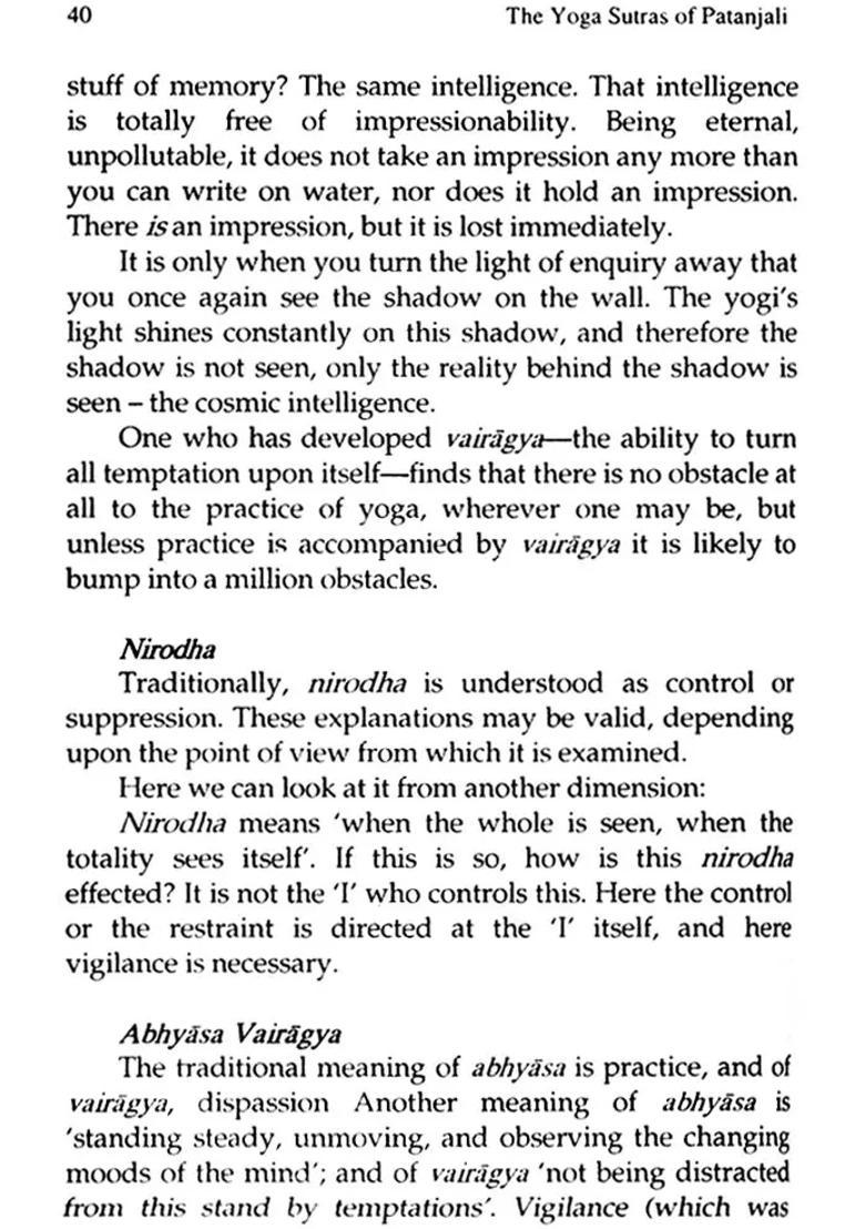 The Yoga Sutras Of Patanjali With Commentary By Swami Venkatesananda - Indya