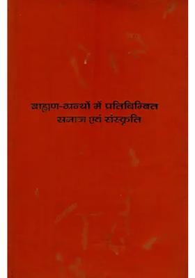 Society And Culture Reflected In Brahmin Texts In The Special Light Of Shatpath Brahmin An Old And Rare Book