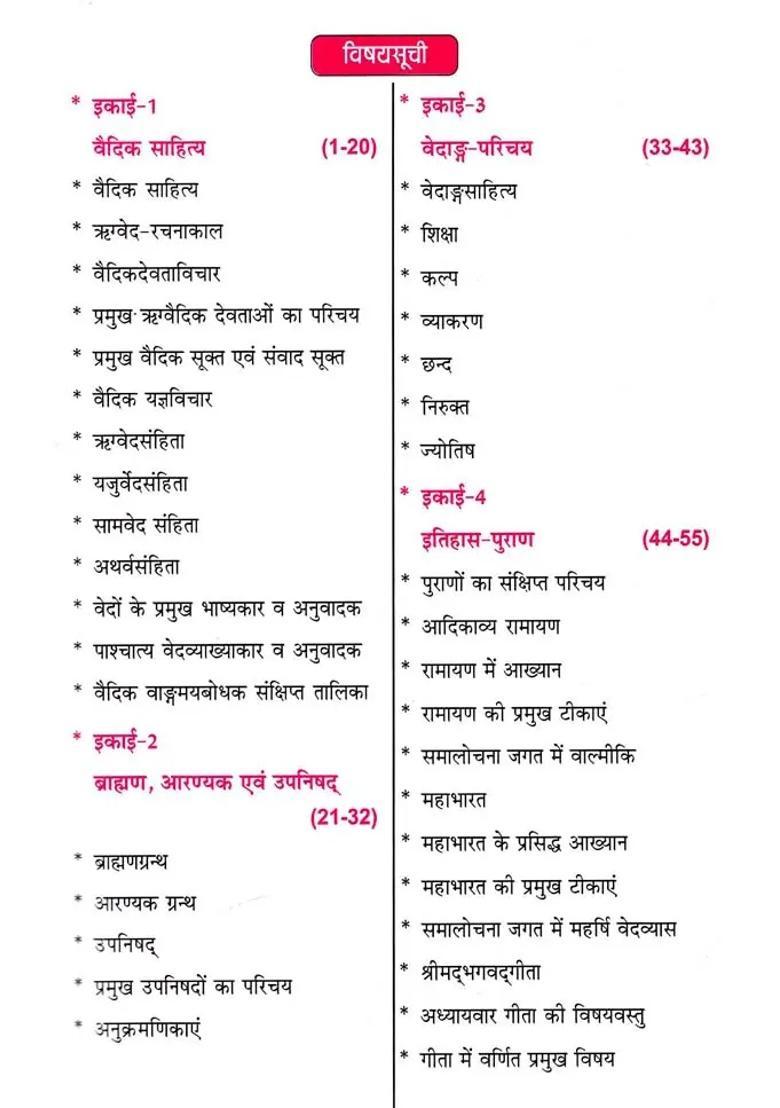 Sanskrit Sahitya Manjusha - Indya