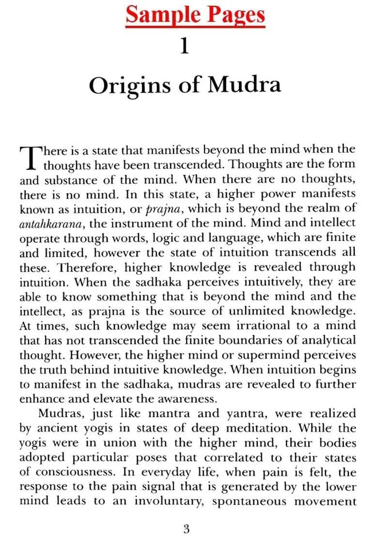 Mudra Vigyan Philosophy And Practice Of Yogic Gestures - Indya