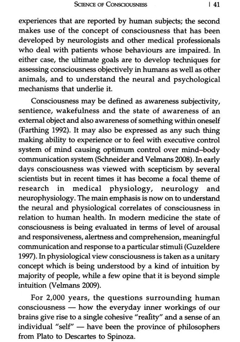 Human Consciousness And Yogic Science - Indya