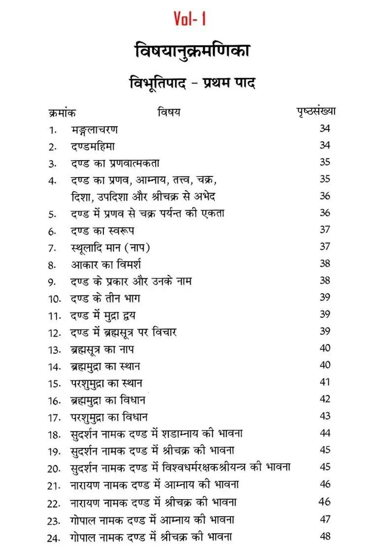 Yatidand Aishwarya Vidhanam Subjectsri Yantra Dand Pind And The System Of Worship Including The Unity Of The Universe And All The Mahashodhanyas Voli - Indya