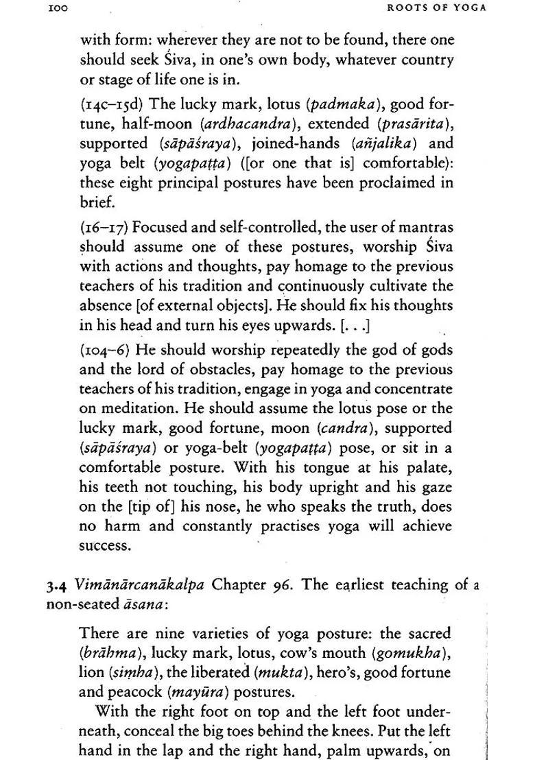 Roots Of Yoga A Collection Of Original Teachings On Yoga - Indya