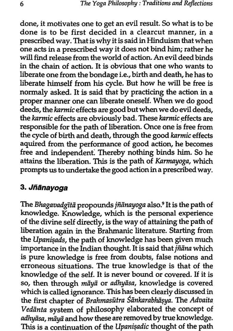 The Yoga Philosophy Traditions And Reflections - Indya