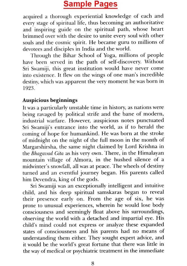 Bihar School Of Yoga The Vision Of A Sage - Indya