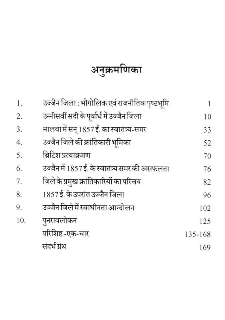 Ujjain Freedom Struggle In Madhya Pradesh - Indya