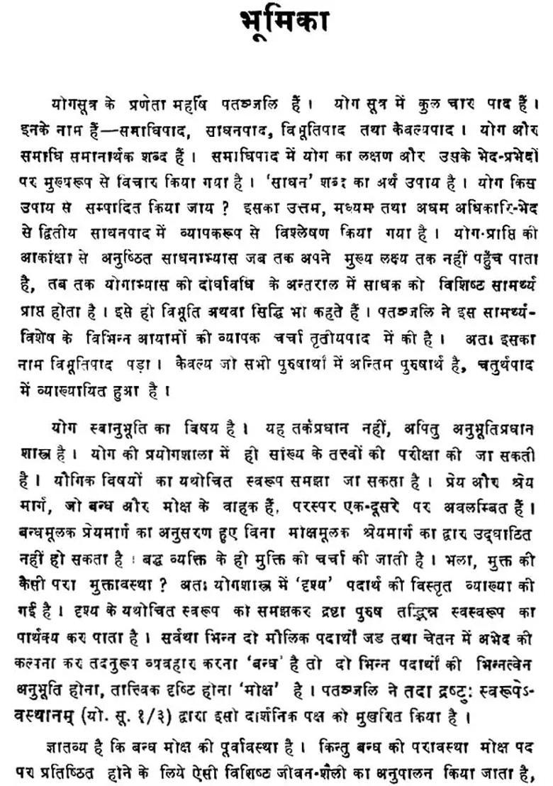 Patanjala Yoga Sutra Vrtti An Old And Rare Book - Indya