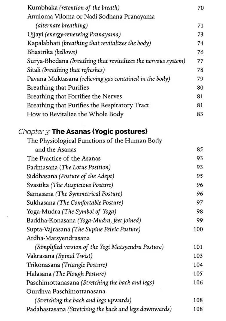 The Complete Book Of Yoga Harmony Of Body And Mind - Indya