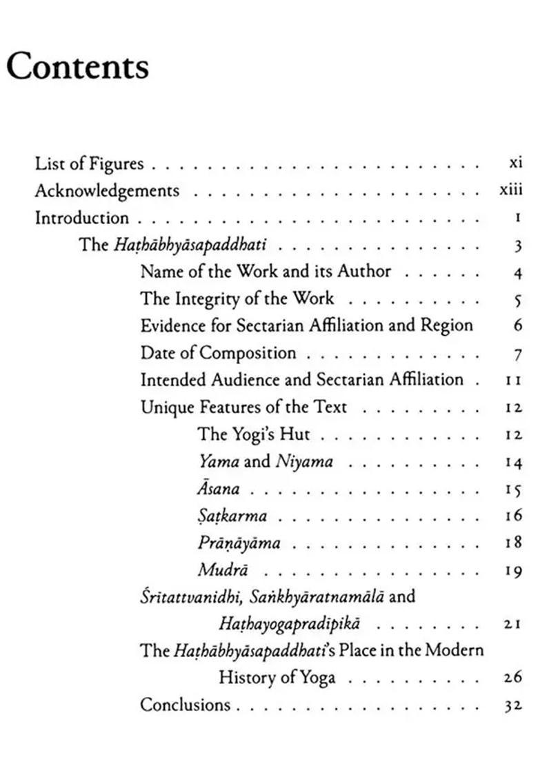 A Manual On The Practice Of Hathayoga An Edition And Translation Of The Pune Manuscript Of The Hathabhyasapaddhati - Indya