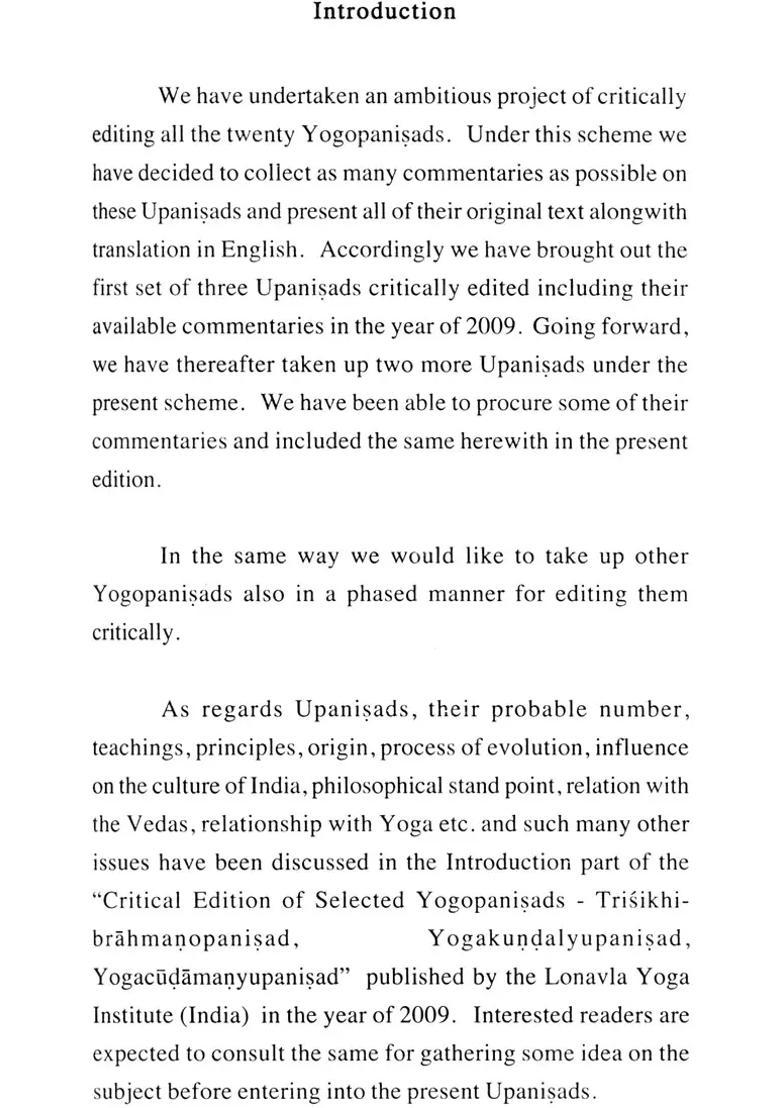 Mandala Brahman Upanisad And Nada Bindu Upanisad - Indya