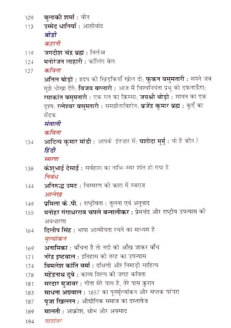 Contemporary Indian Literature Bimonthly Magazine Of Sahitya Akademi Year Issue Mayjune - Indya