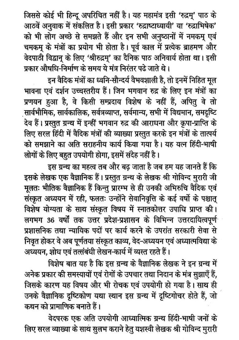 Sri Rudram Evam Uski Chamatkarik Shaktiyan Types Of Diseases And Problems With Diagnosis Mantras - Indya