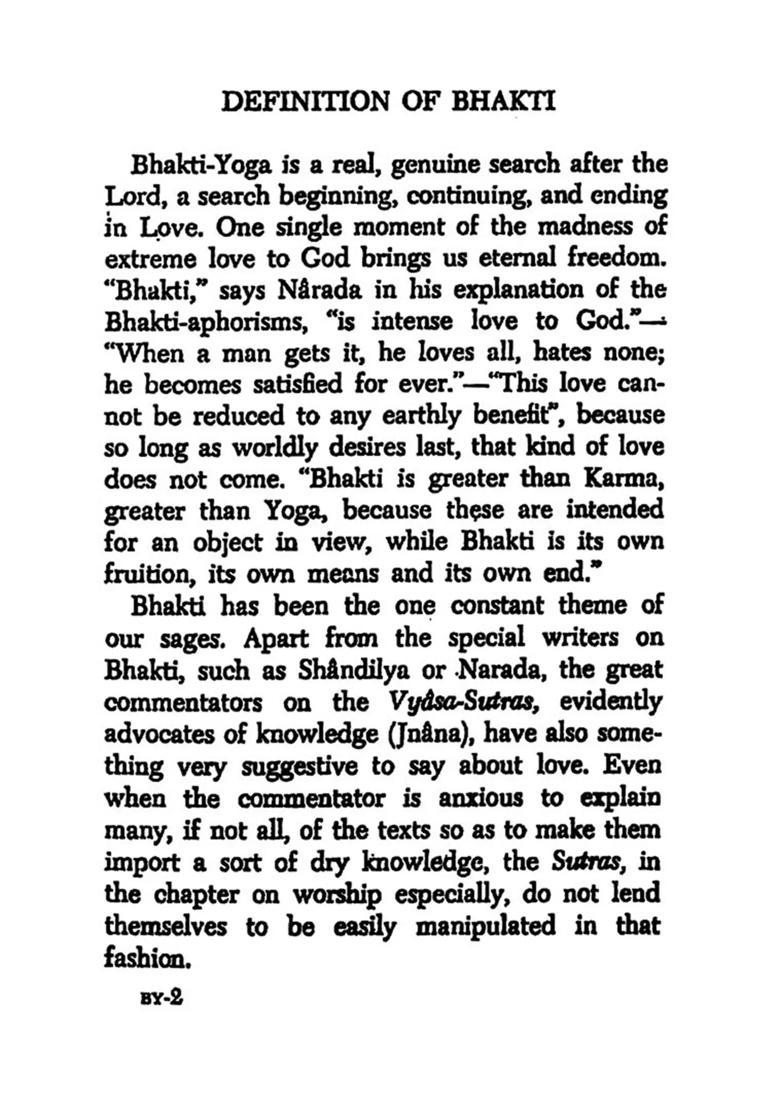 Bhaktiyoga The Yoga Of Love And Devotion - Indya