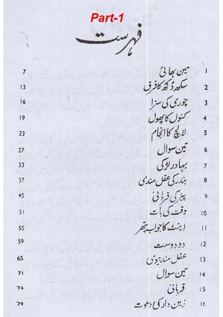 Bharat Ki Lok Kathayein In Urdu Set Of Parts - Indya