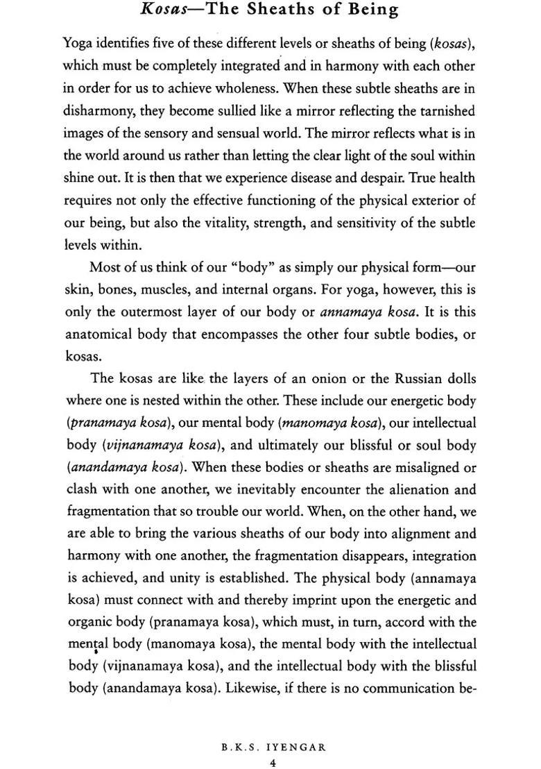 Bks Iyengar Light On Life The Yoga Journey To Wholeness Inner Peace And Ultimate Freedom - Indya