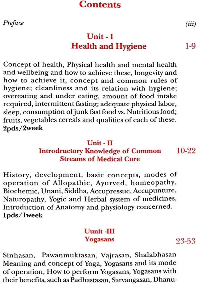 Health Hygiene And Yoga - Indya