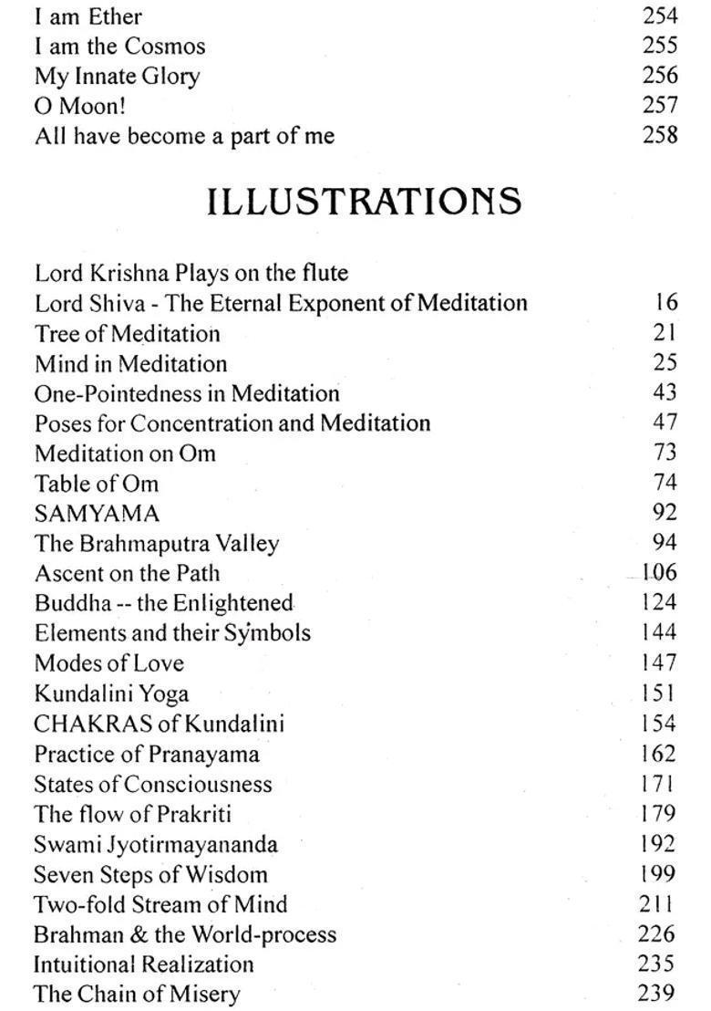 Concentration And Meditation - Indya