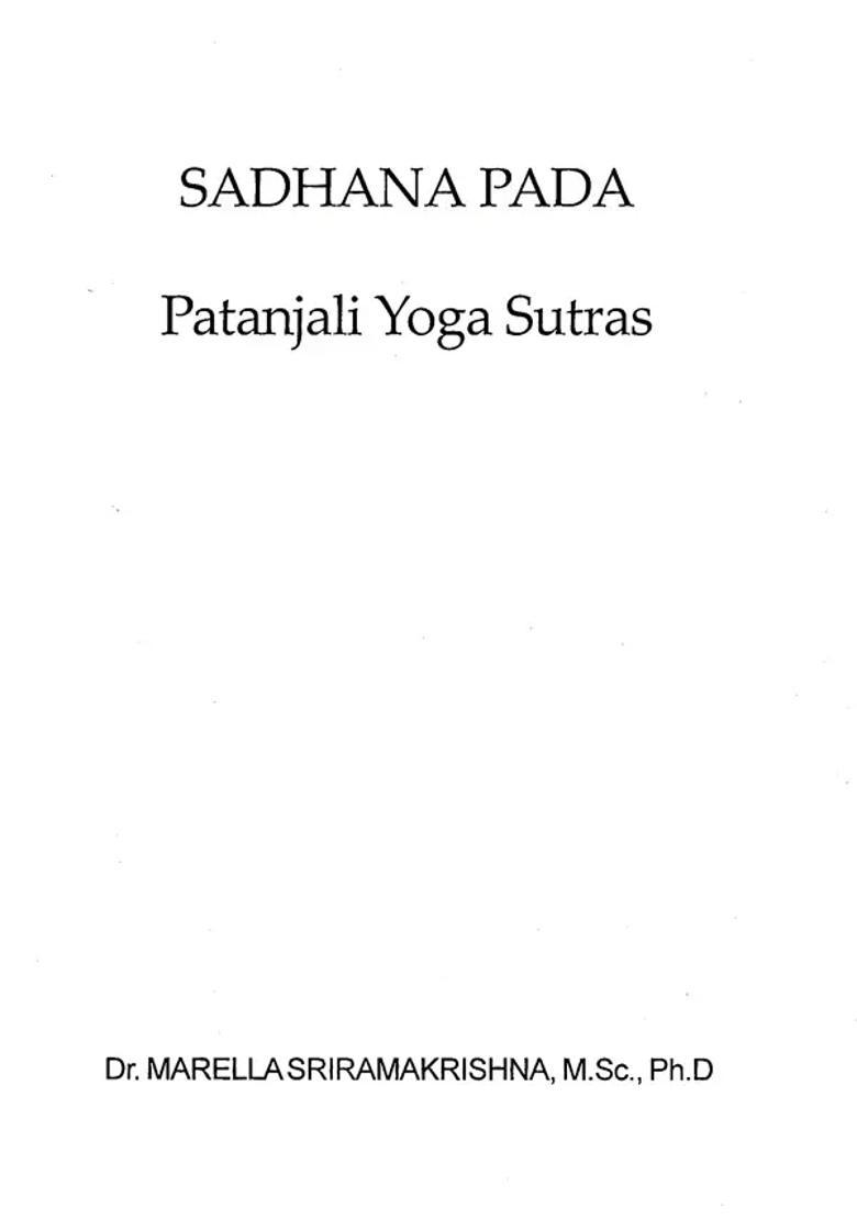 Sadhana Patanjali Yoga Sutras - Indya