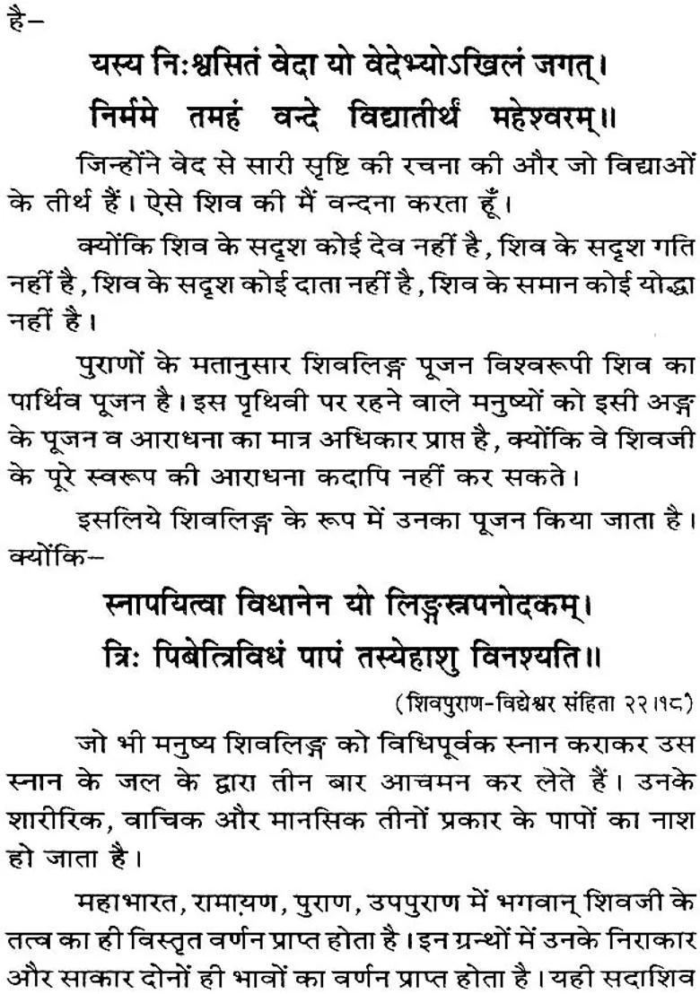 Complete Method Of Worshipping Bhagawan Shiva - Indya