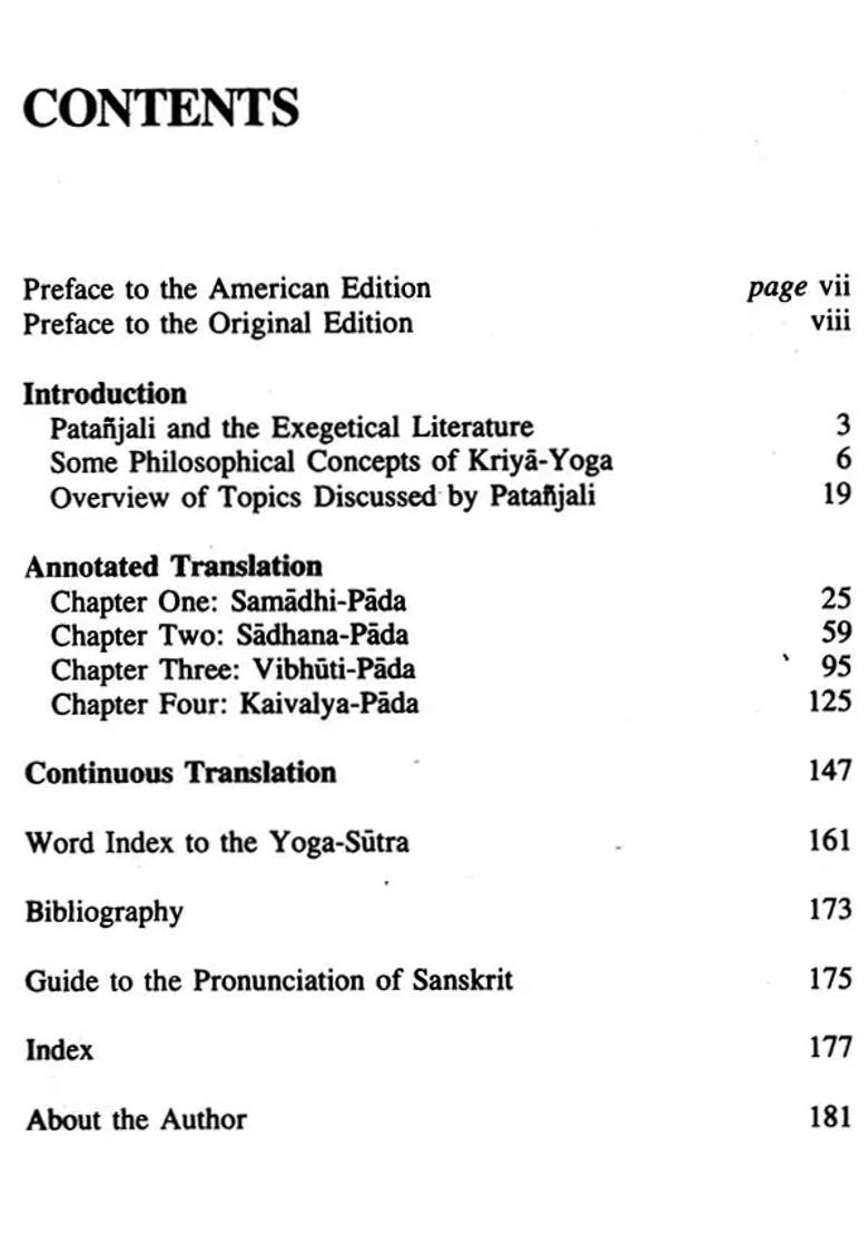 The Yoga Sutra Of Patanjali A New Translation And Commentary - Indya