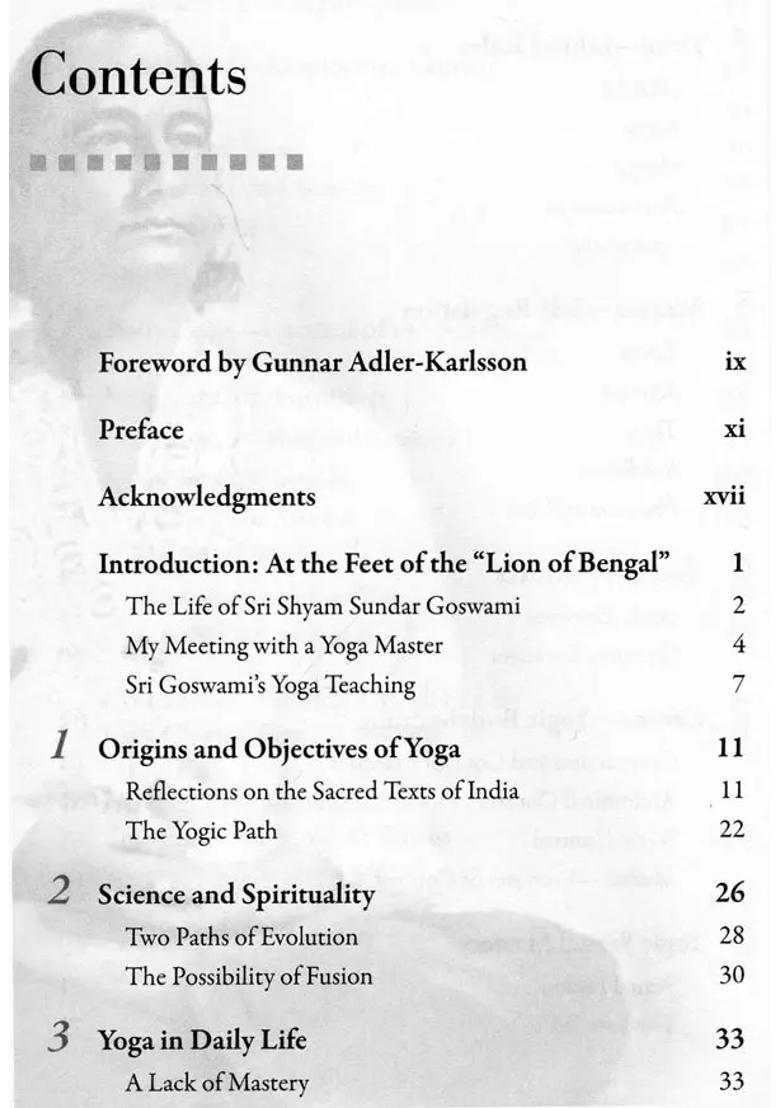 Foundation Of Yoga The Traditional Teachings Of Sri Shyam Sundar Goswami - Indya
