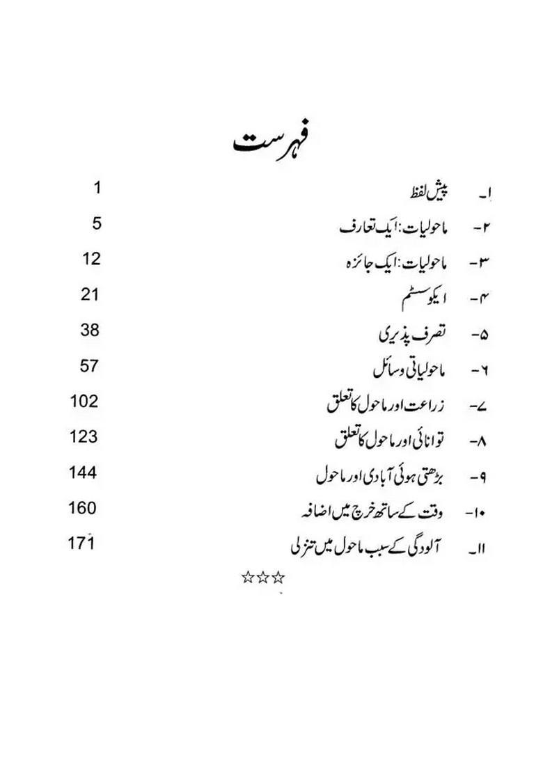 Mahauliyat Ek Taaruf Urdu - Indya