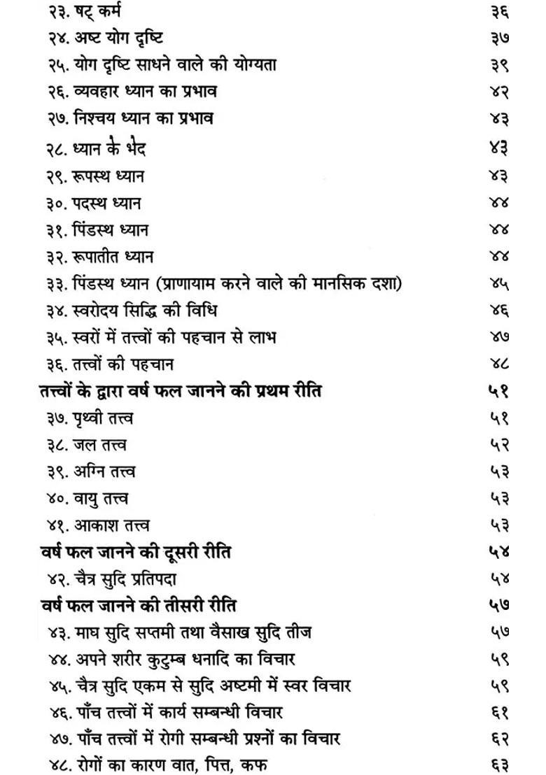 Swara Shastra Learn Svarodaya Yourself - Indya