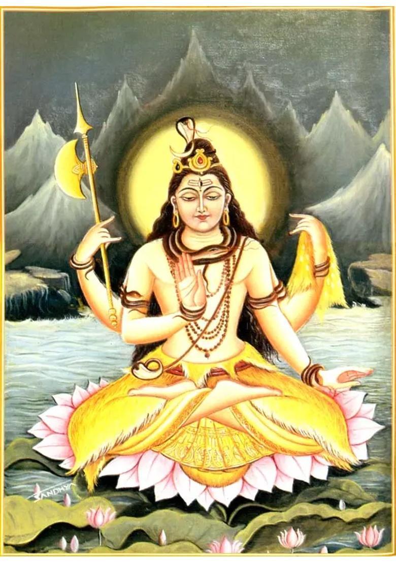 Ekadash Rudra The Eleven Rudras The Different Forms Of Bhagawan Shiva A Big Sized Book - Indya