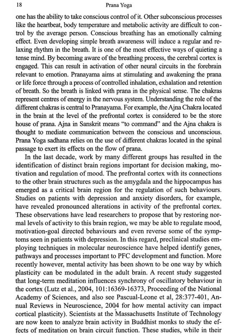 Prana Yoga A Shastra On Understanding Prana Guidelines For Self Healing Through Prana Maintaining Healthy Prana Through The Prana Yoga Sadhana - Indya