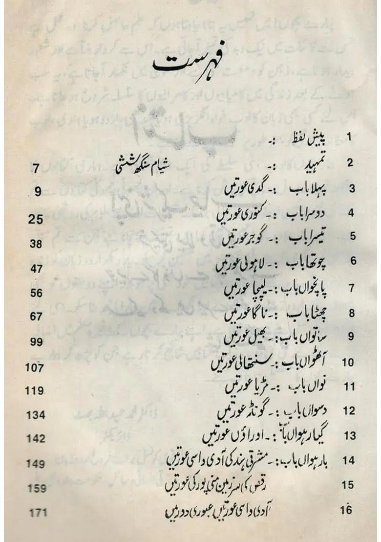 Hindustan Ki Qabailie Aurteen In Urdu An Old And Rare Book - Indya