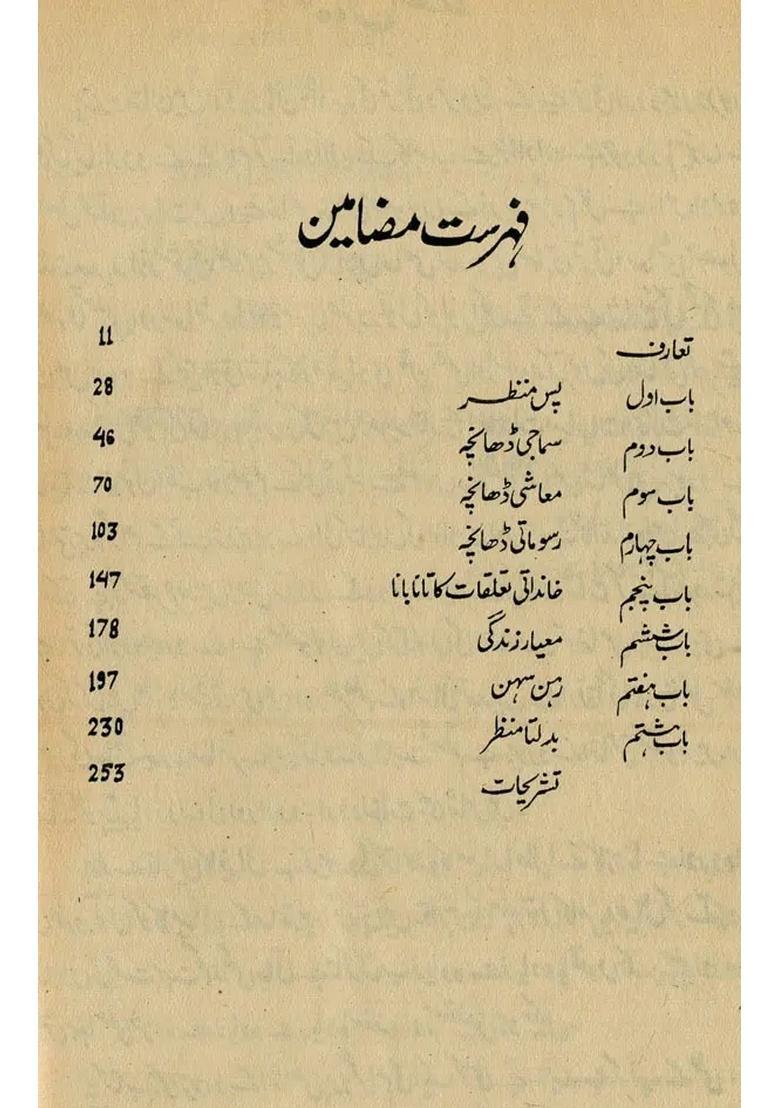 Hindustani Gaon In Urdu An Old And Rare Book - Indya