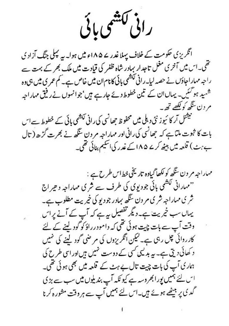 Shaheedon Ke Khutoot Urdu - Indya