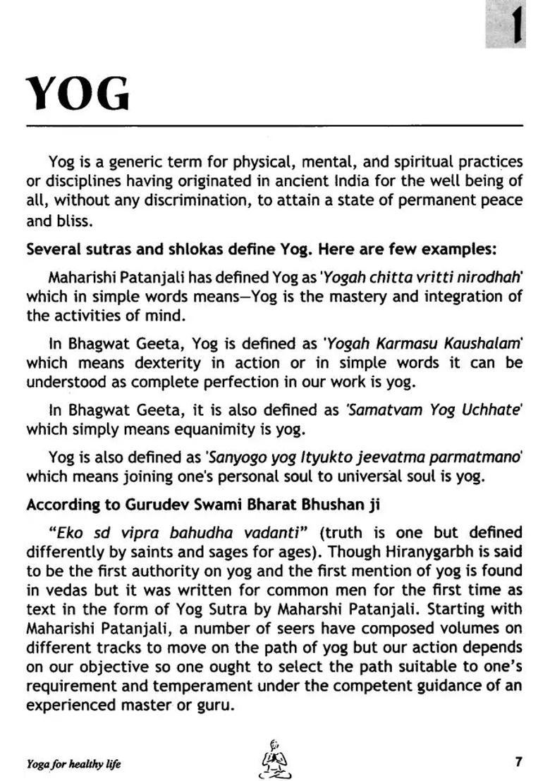 Yoga For Healthy Life - Indya