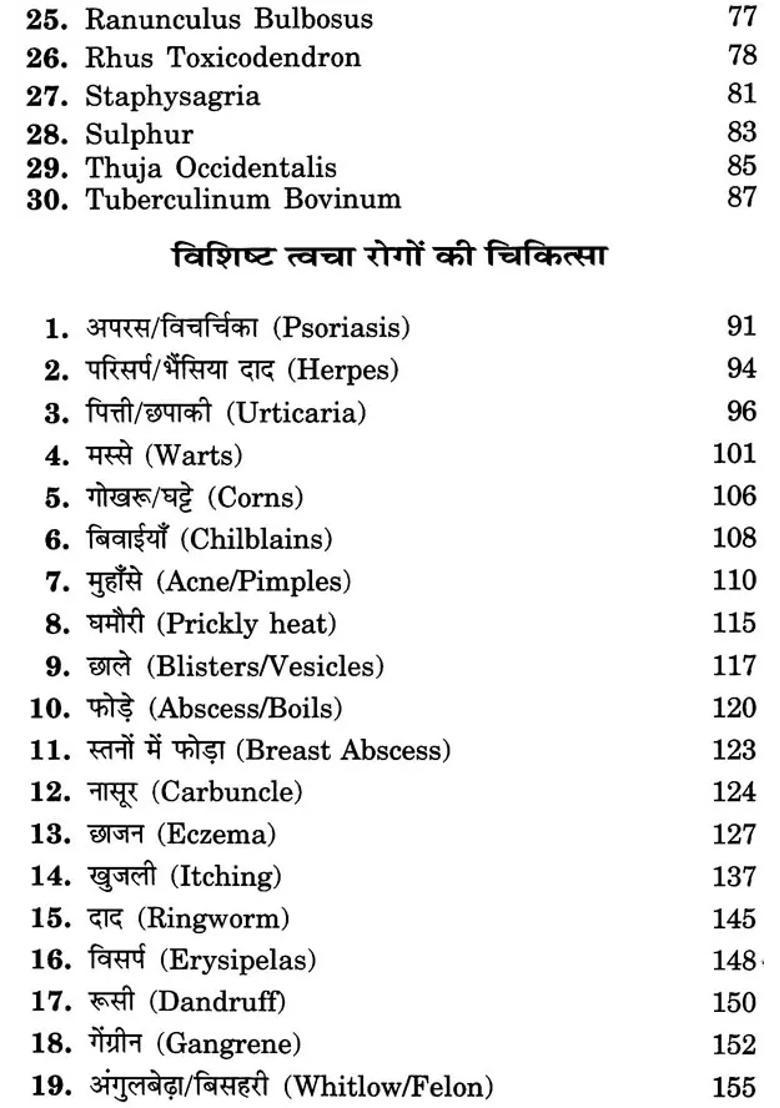 Homeopathic Treatments Of Skin Disorders - Indya