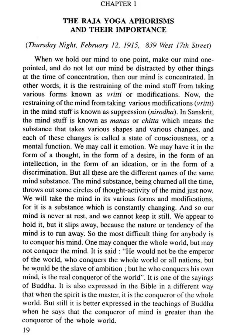 Yoga Its Theory And Practice - Indya